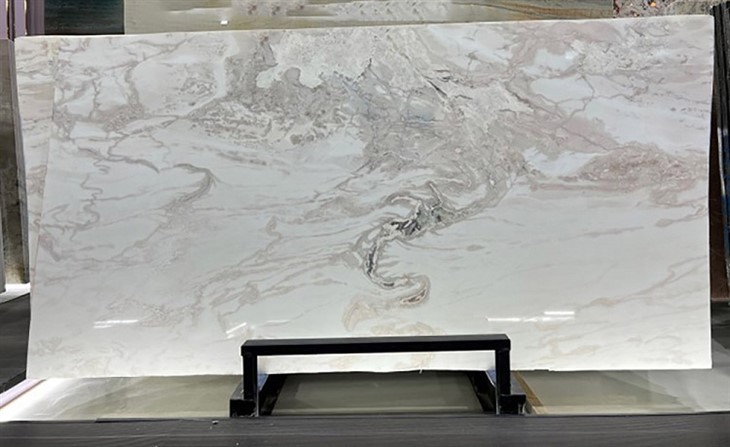 Brazil fendi white marble